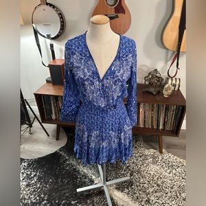 Poupette St.Barth long sleeve mini dress